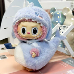 【baby shark】labubu outfit   17cm doll clothoes