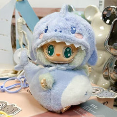 【baby shark】labubu outfit   17cm doll clothoes