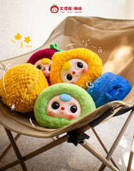 Baby Three-Orchard Zipper Bag Plush Blink Box