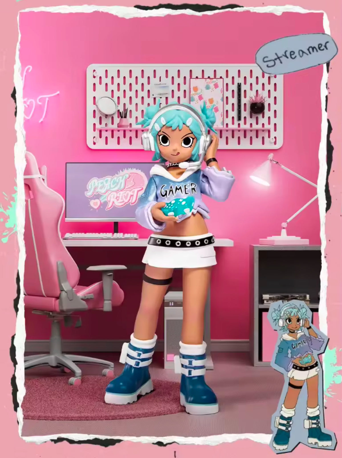 Peach Riot  Rush Hour series PVC figure blind