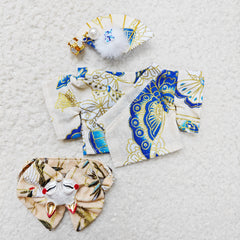 (Cat2047)【Kimono】new clothes for 17 cm plush doll new costume for labubu