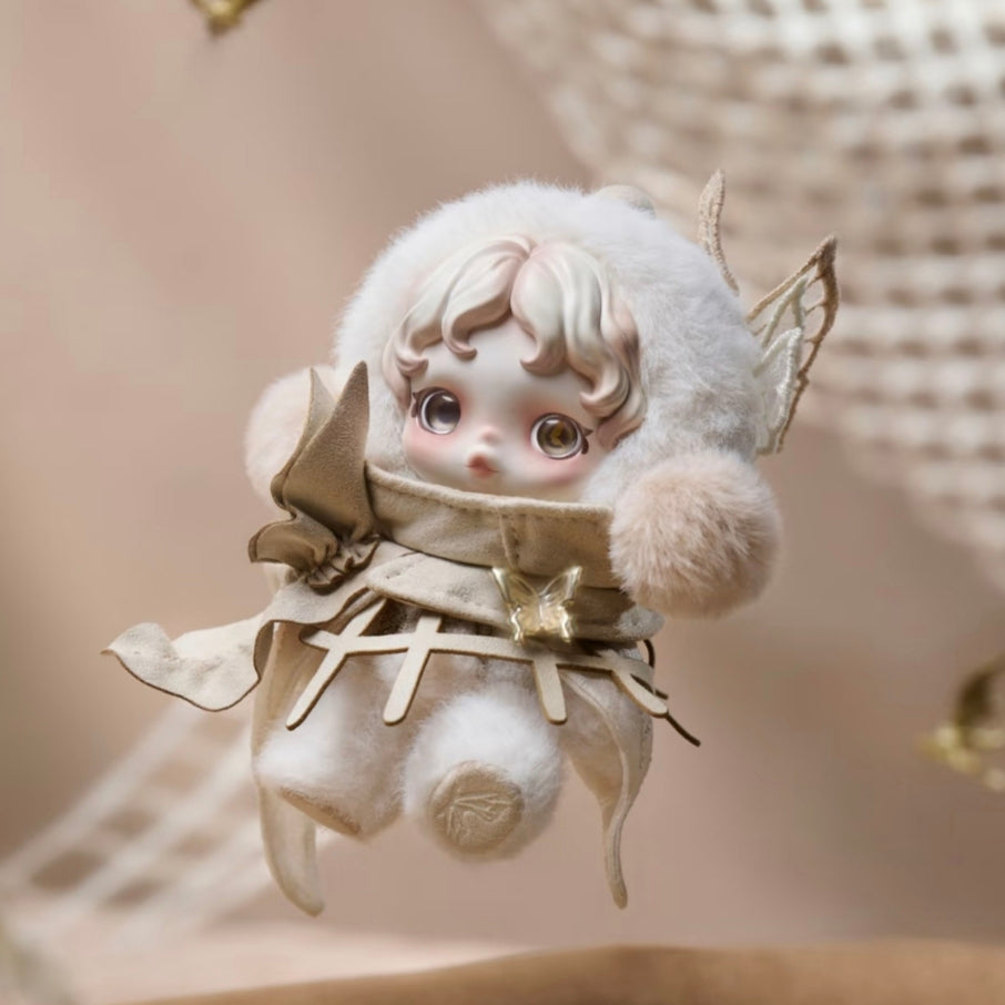 (Cat10094)Cage-Uncage Skullpanda plush doll limited handing card
