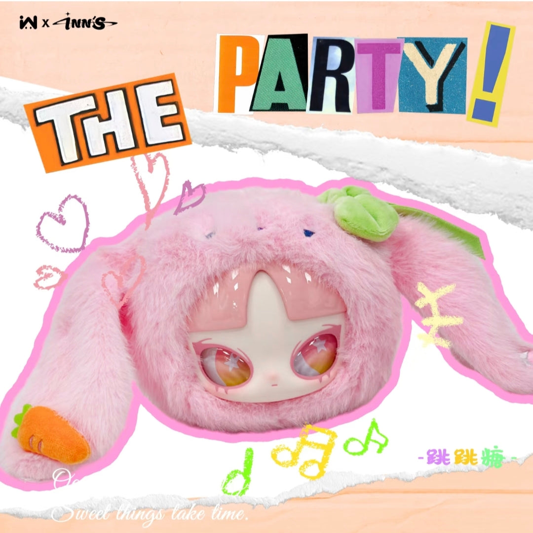 (Cat2056) INN's let's party！zipper bag plush blind box