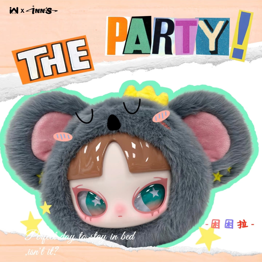 (Cat2056) INN's let's party！zipper bag plush blind box