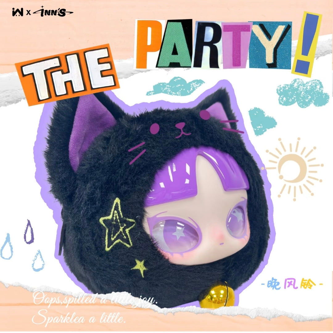 (Cat2056) INN's let's party！zipper bag plush blind box