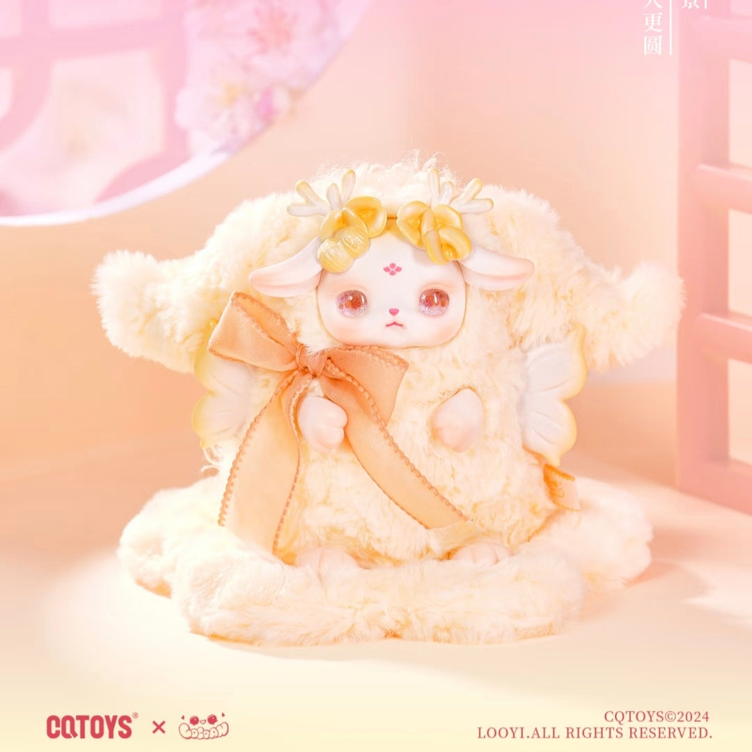 (Cat2057)LOLOAN Blooming Deers  plush blind box