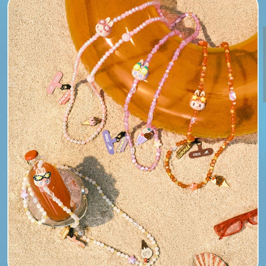 (Cat10105)Phone Charm The Monsters Jump into Summer Series-Phone Charm Blind Box