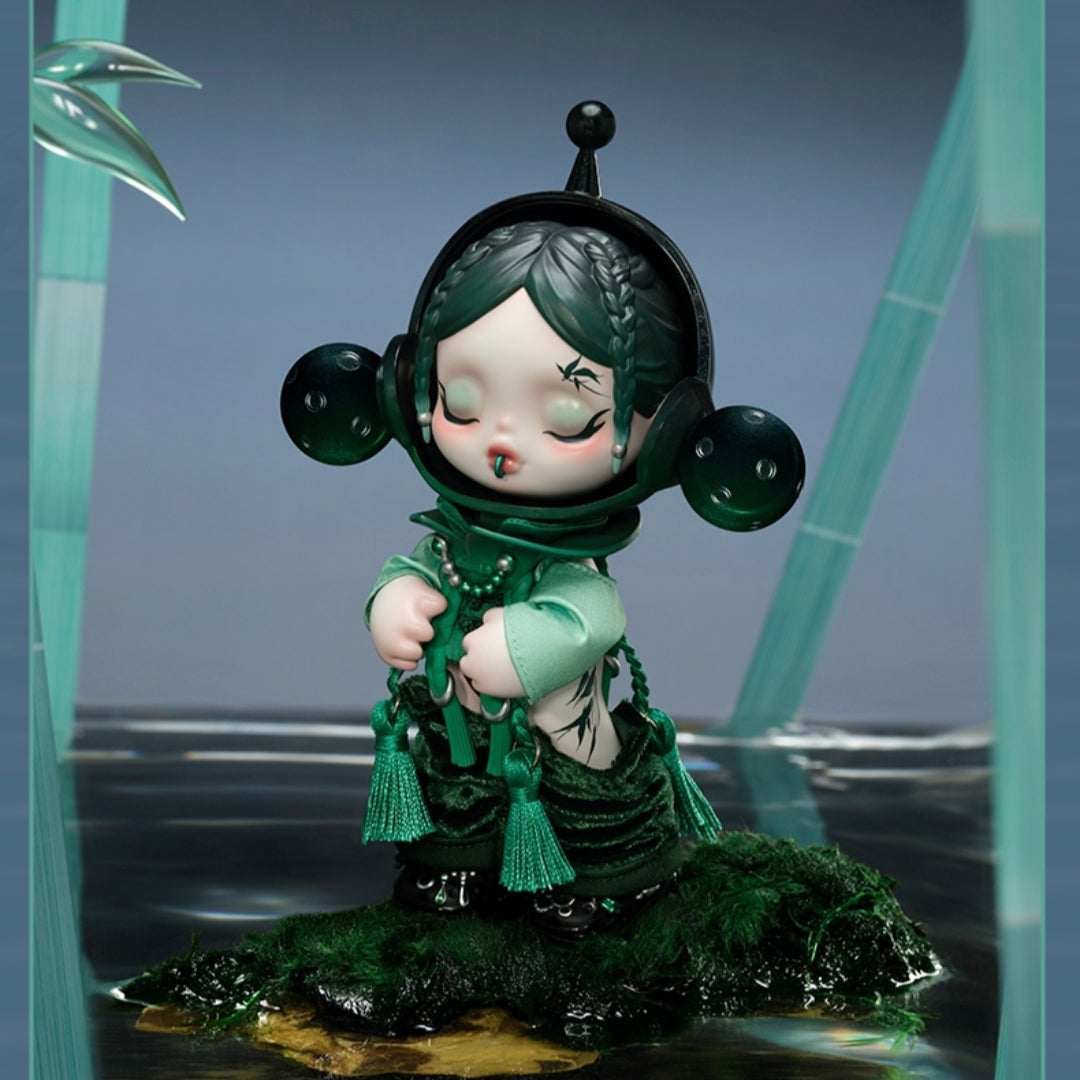 (Cat10109)Skullpanda x Crocs OOTD  figure