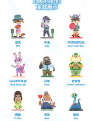 (Cat10110)POPMART Disney Zootopia Next Adventure series figures blind box
