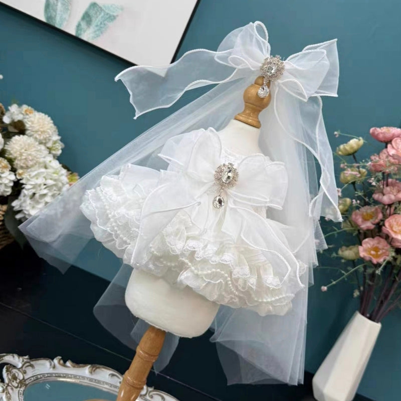 Cat Mew20 Flower King Pink Diamond new clothes for Mokoko new costume for 37cm doll