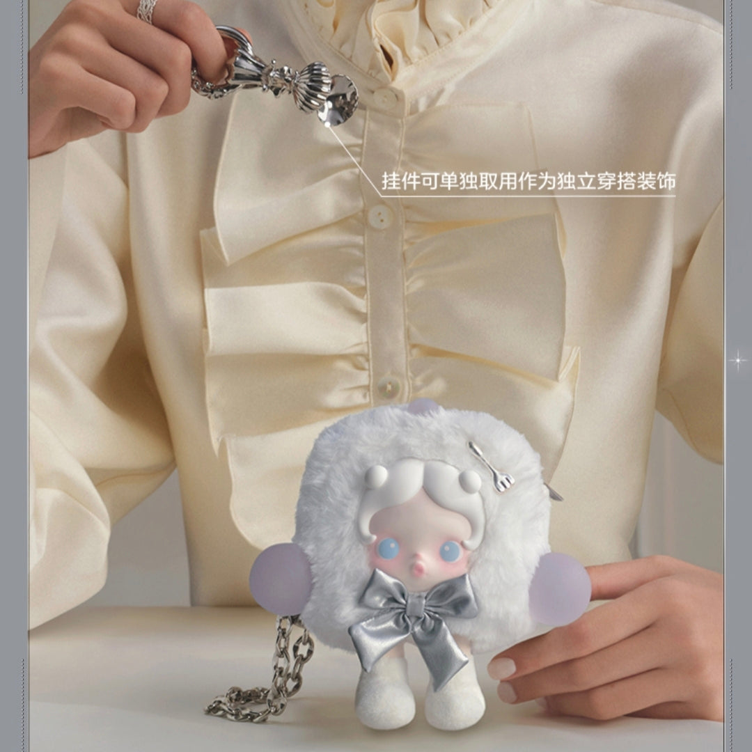 (Cat101371)TheSugarTongs mini bag The Feast Begins series Figure Skullpanda POPMART