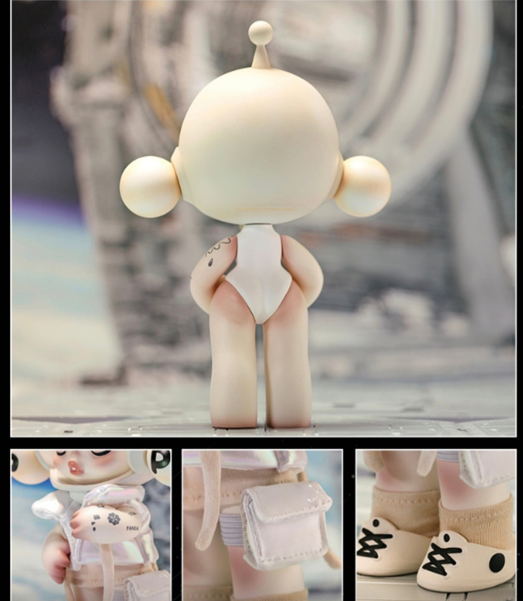 (Cat10138) Skullpanda OOTD Cowboy and Light Chaser BJD