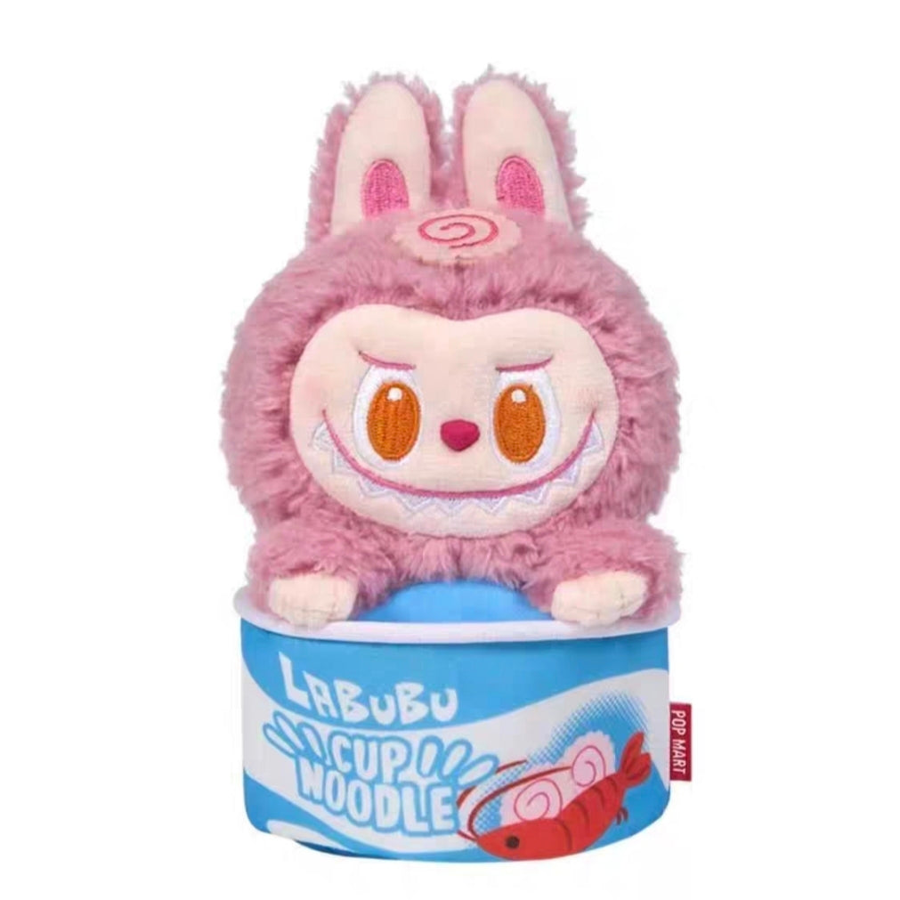 (Cat10140)Labubu Cup Noodle plush bag Wacky Mart series