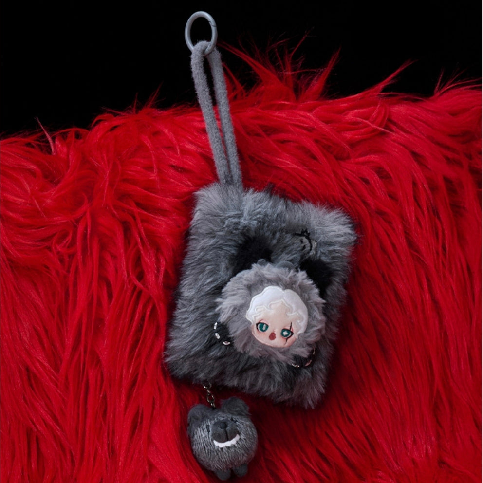 (Cat101082)Mini bag or phone lanyard Skullpanda You Found Me series phone lanyard