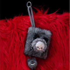 (Cat101082)Mini bag or phone lanyard Skullpanda You Found Me series phone lanyard