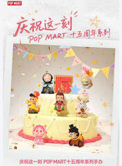 (Cat10142)Celebrating the Moment POPMART 15th Anniversary figure blind box