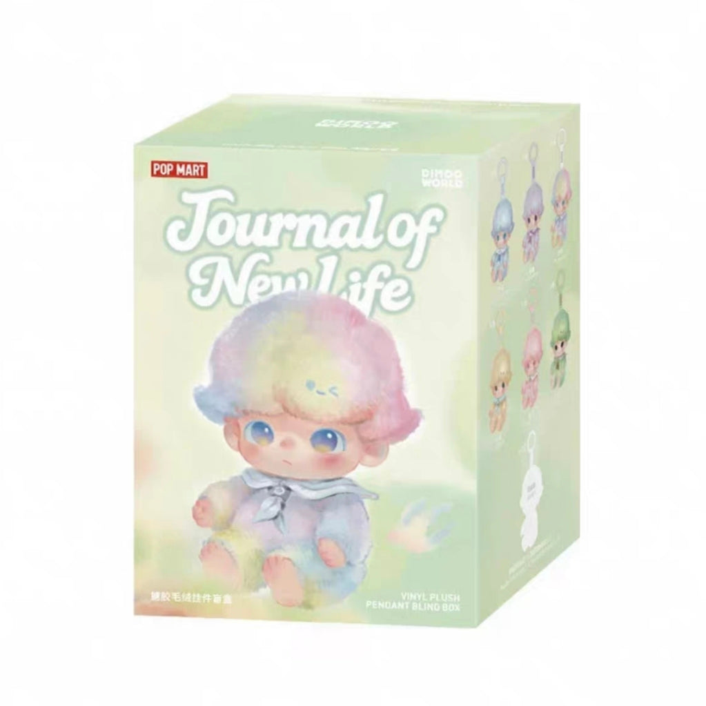 (Cat10143)Dimoo Journal of New Life plush vinyl series pendant