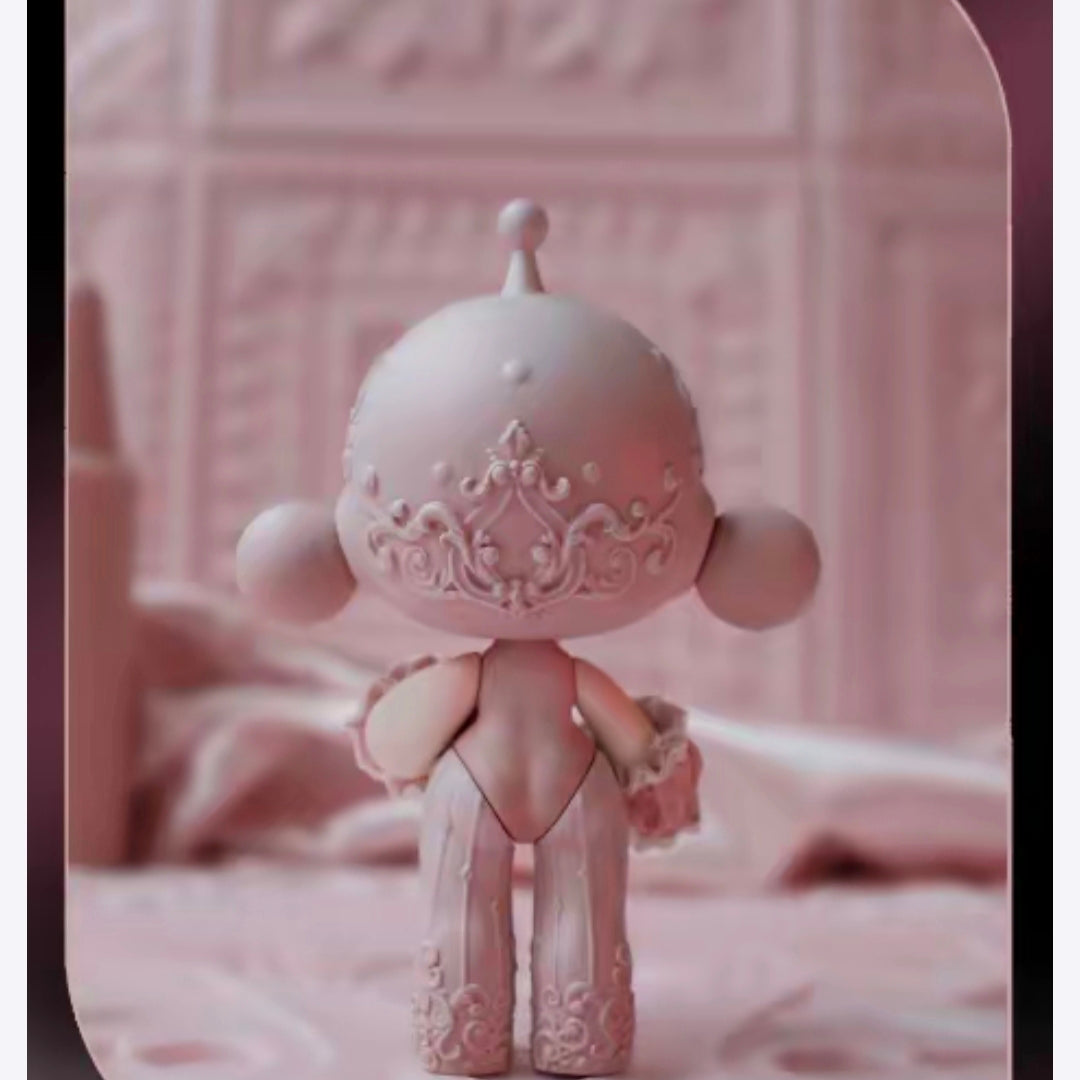 (Cat10145)Skullpanda Baby Planet figure Flower and Grass