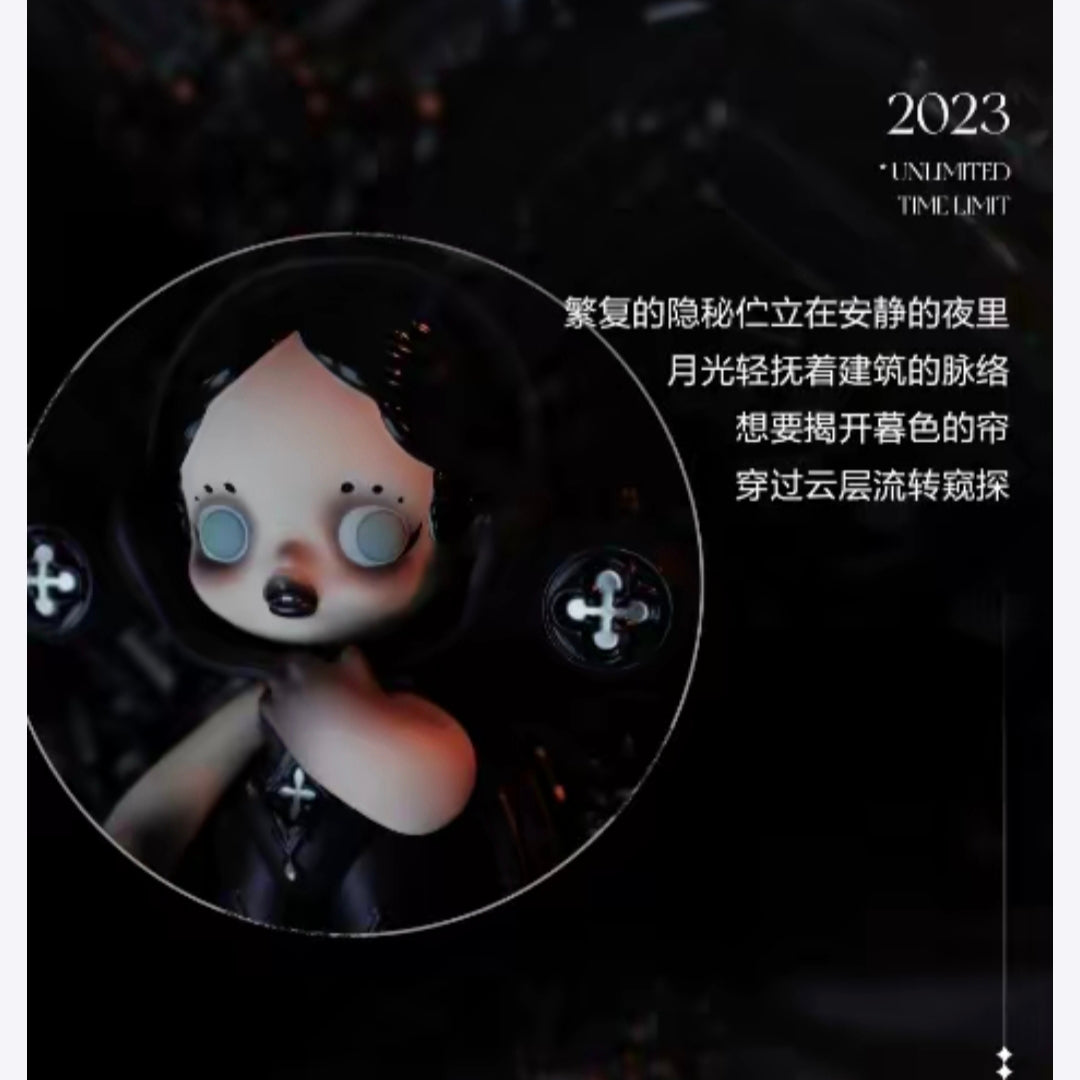 (Cat10145)Skullpanda Baby Planet figure Flower and Grass