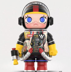 MEGA SPACE MOLLY collection ART series Jean-Michel Basquiat 400%