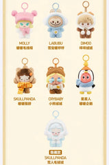 (Cat10207)POPMART Fluffy and Cozy plush pendant blind box