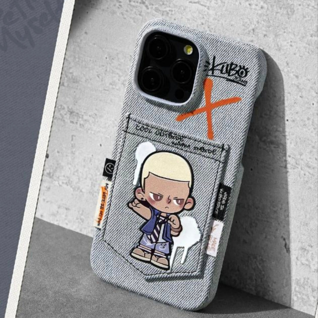 KUBO JEANS series phone case for 15 pro max