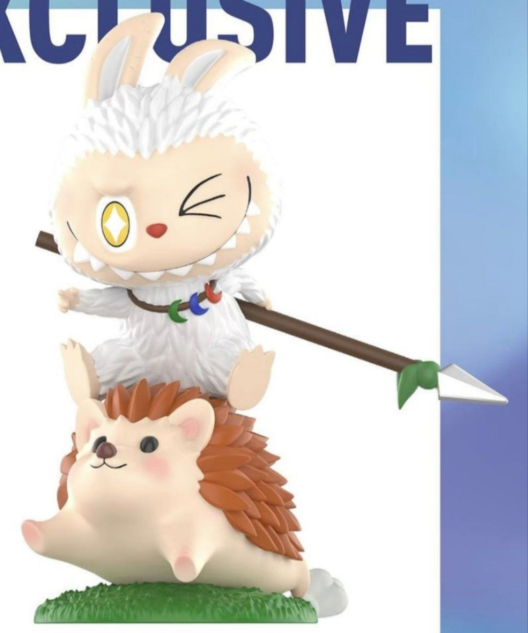 Labubu hedgehog limited hanging card