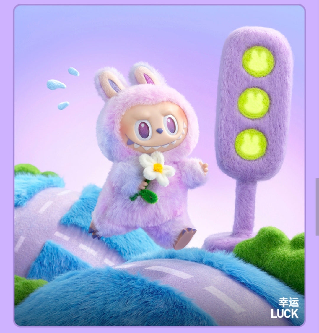 Labubu v3 Big into Energy series plush blindbox(Cat105)