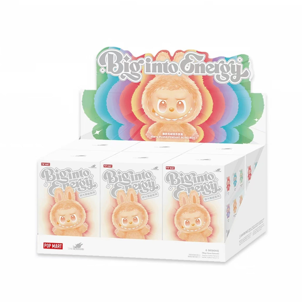 Labubu v3 Big into Energy series plush blindbox(Cat105)