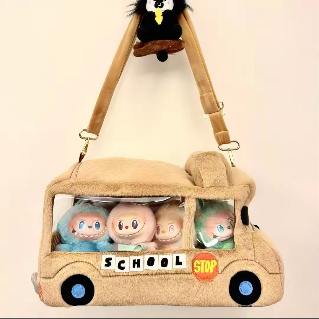 The Plush School Bus Bag not doll