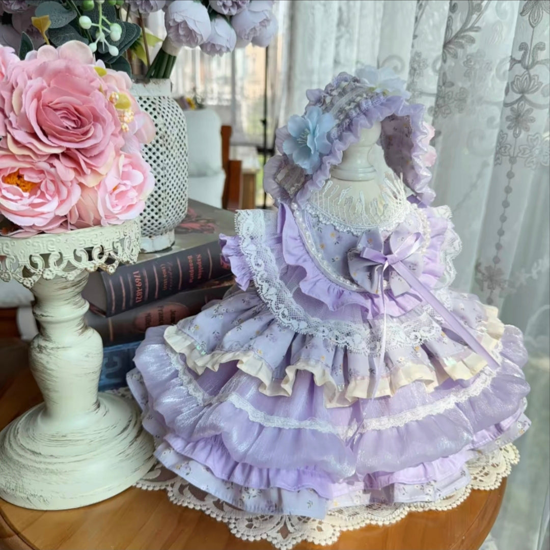(PURPLE DREAM) New Skirts for large MOKOKO new outfit for 38cm plush doll