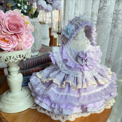 (PURPLE DREAM) New Skirts for large MOKOKO new outfit for 38cm plush doll