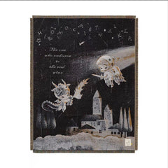 Hirono Mist-Walker series Blanket and Passport Bag(Cat138)