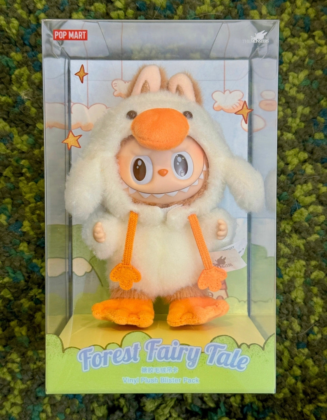 Duckbubu The Monsters Forest Fairy Tale Vinyl plush blister pack Labubu pendant