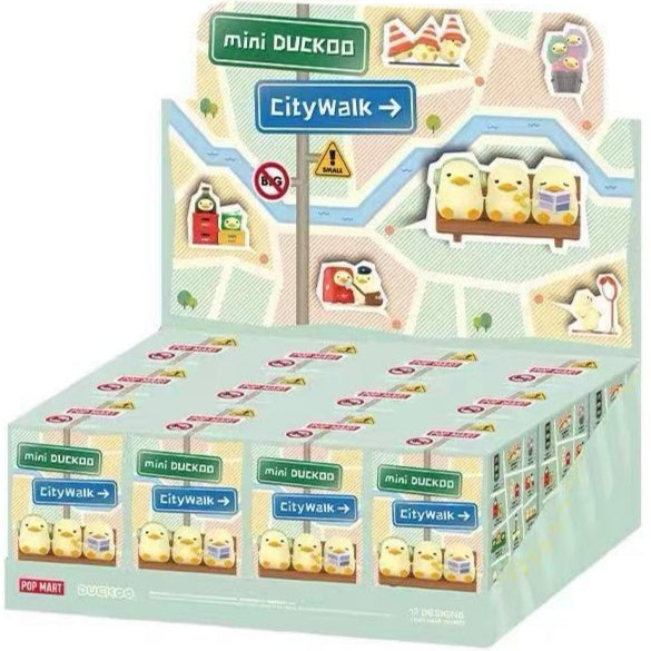 Mini DUCKOO Citywalk series figures Blindbox(Cat149)