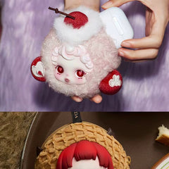 (Cat101081)Earphone case Skullpanda You Found Me series plush earphone case