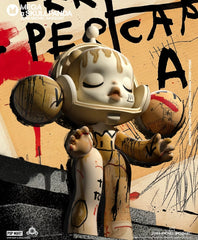 (Cat10065)MEGA SKULLPANDA 400% Jean-Michel Basquiat