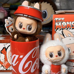 The Secret Coca-Cola THE MONSTERS Vinyl face plush blind box pre-order