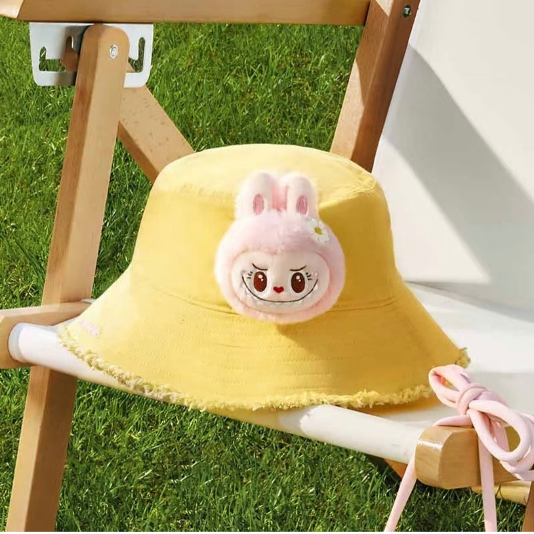 (Cat10063)POP Land Wake up in Spring Daya series Mokoko fishman hat Bucket  hat