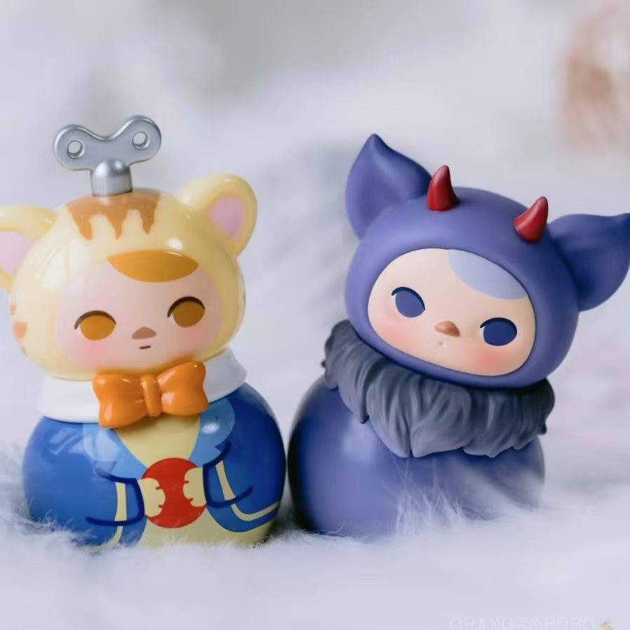 Pucky Roly-Poly Kitty series PVC figures blind box