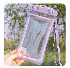 Mobile phone waterproof bag with airbag touch screen drifting swimming equipment underwater photography special mobile phone bag