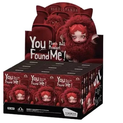 (Cat10108)Skullpanda v3 You Found Me  Series Vinyl Plush Pendant