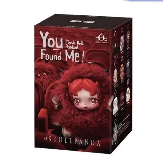 (Cat10108)Skullpanda v3 You Found Me  Series Vinyl Plush Pendant