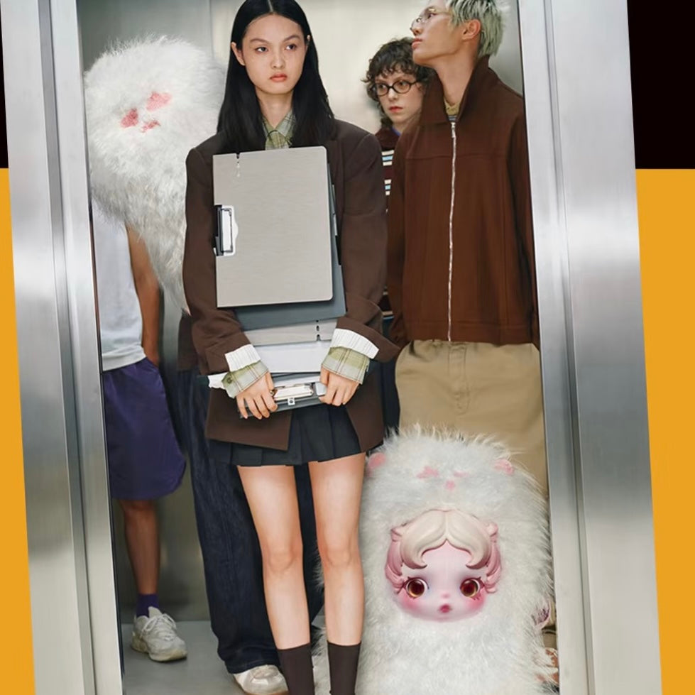 (Cat10108)Skullpanda v3 You Found Me  Series Vinyl Plush Pendant