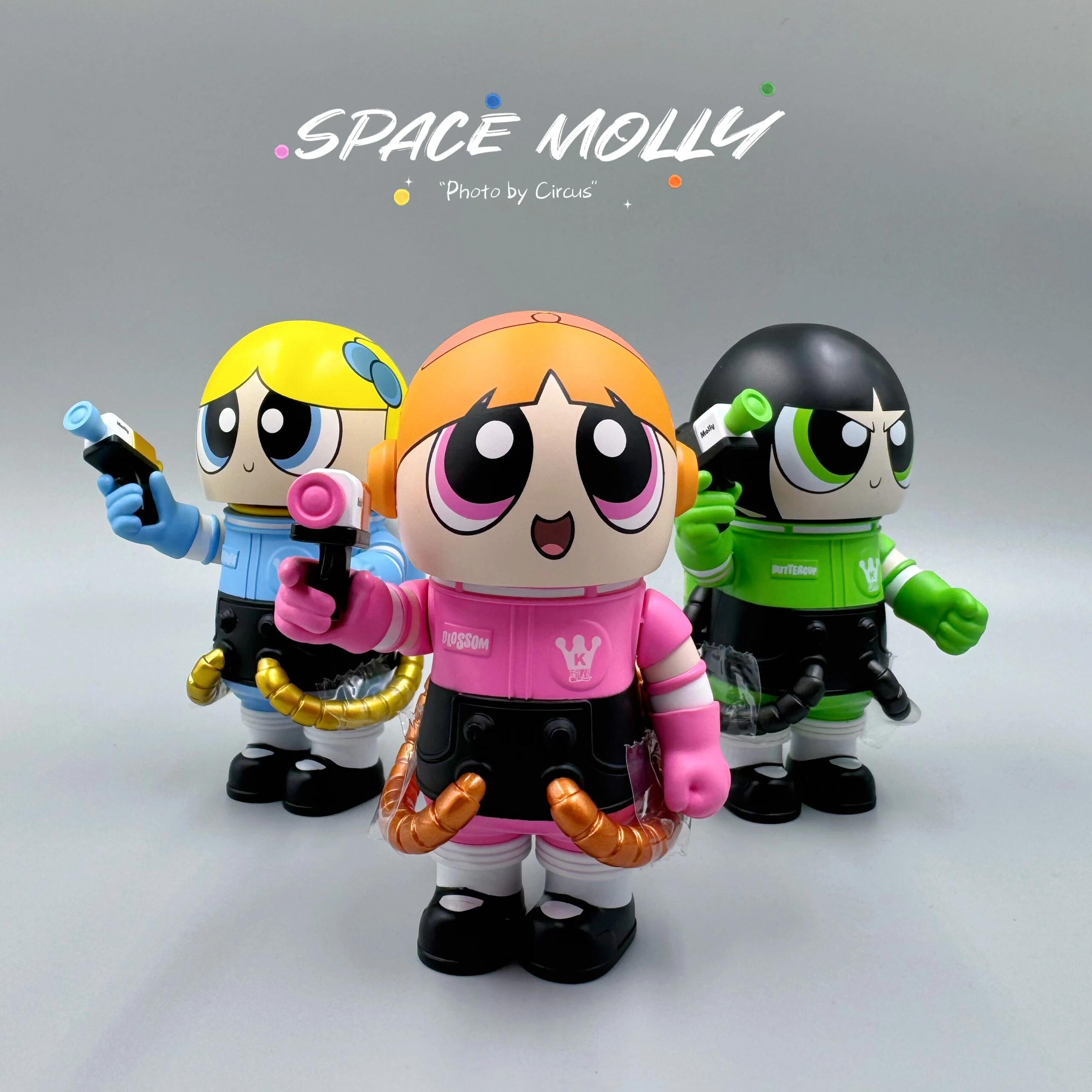 MEGA SPACE MOLLY 400%+100% THE POWERPUFF GIRLS series（cat187）