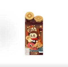 (Cat10389)Wealthy Snake's New Year Celebration-Fortunate Hand Series Block Figures