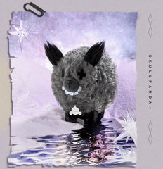 (Cat10220)Skullpanda monster plush doll