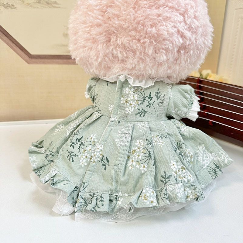 Catherine｜Noble Mokoko green princess dress costume for 38cm doll