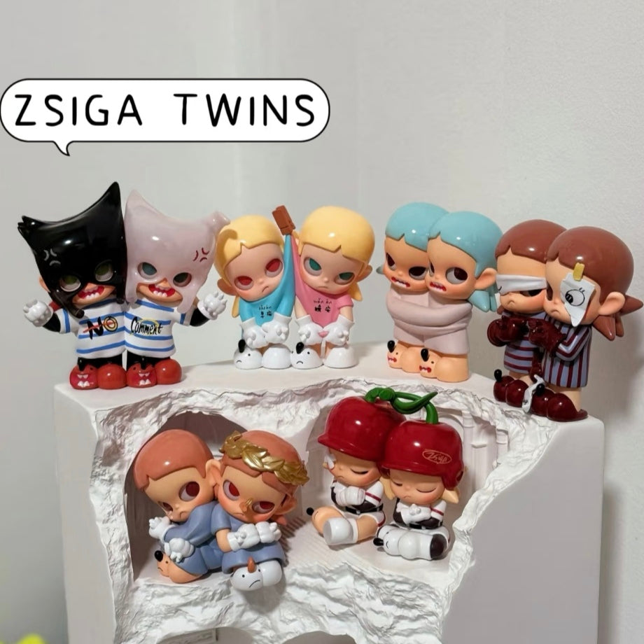 Zsiga Twins PVC figure blind box pre-order