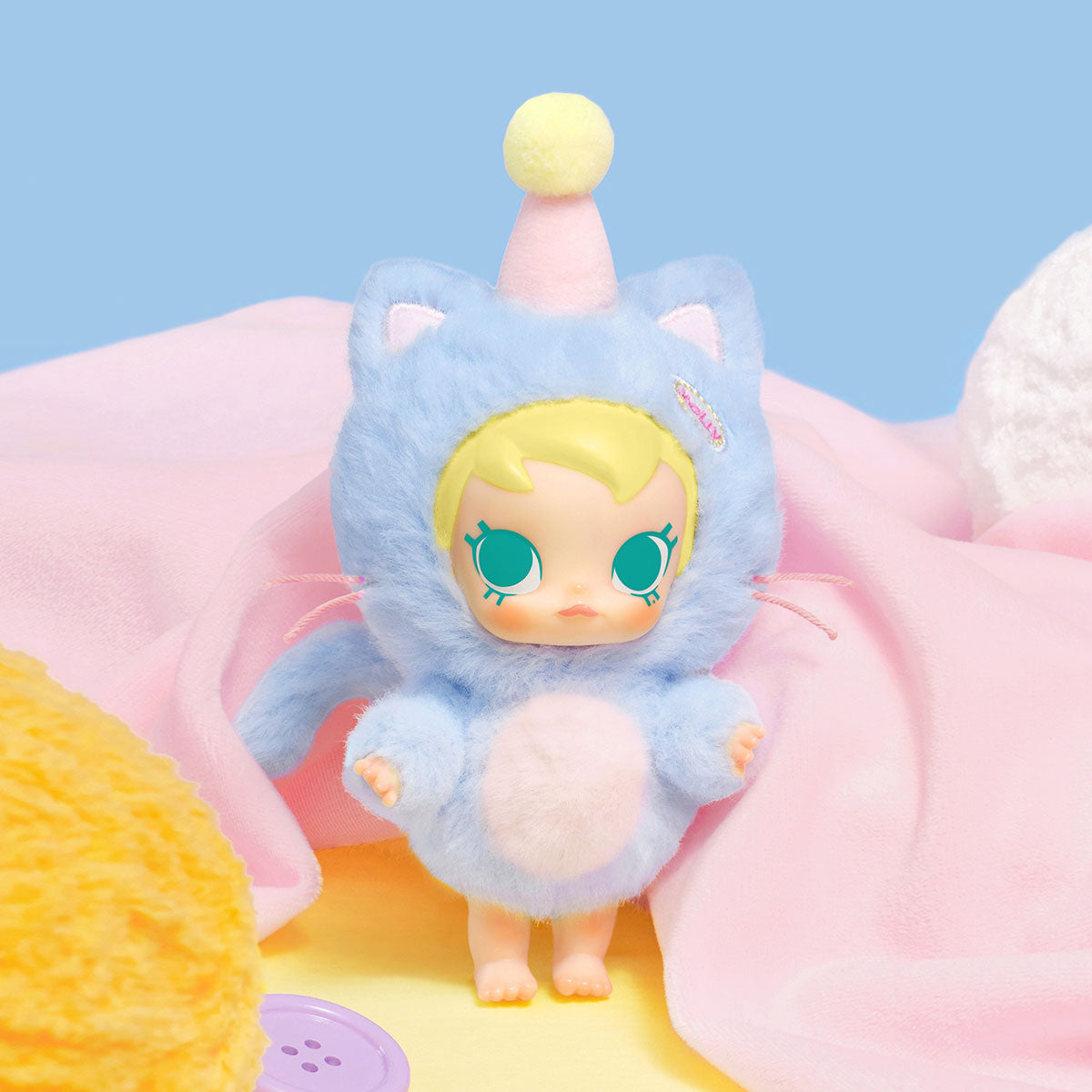 (Cat10001)Baby Molly Pocker Friends plush pendant blind box